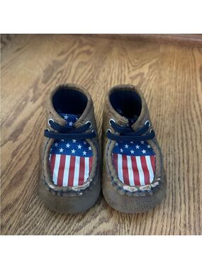 Dbl Barrel Baby Buckers USA Soft Sole Boots